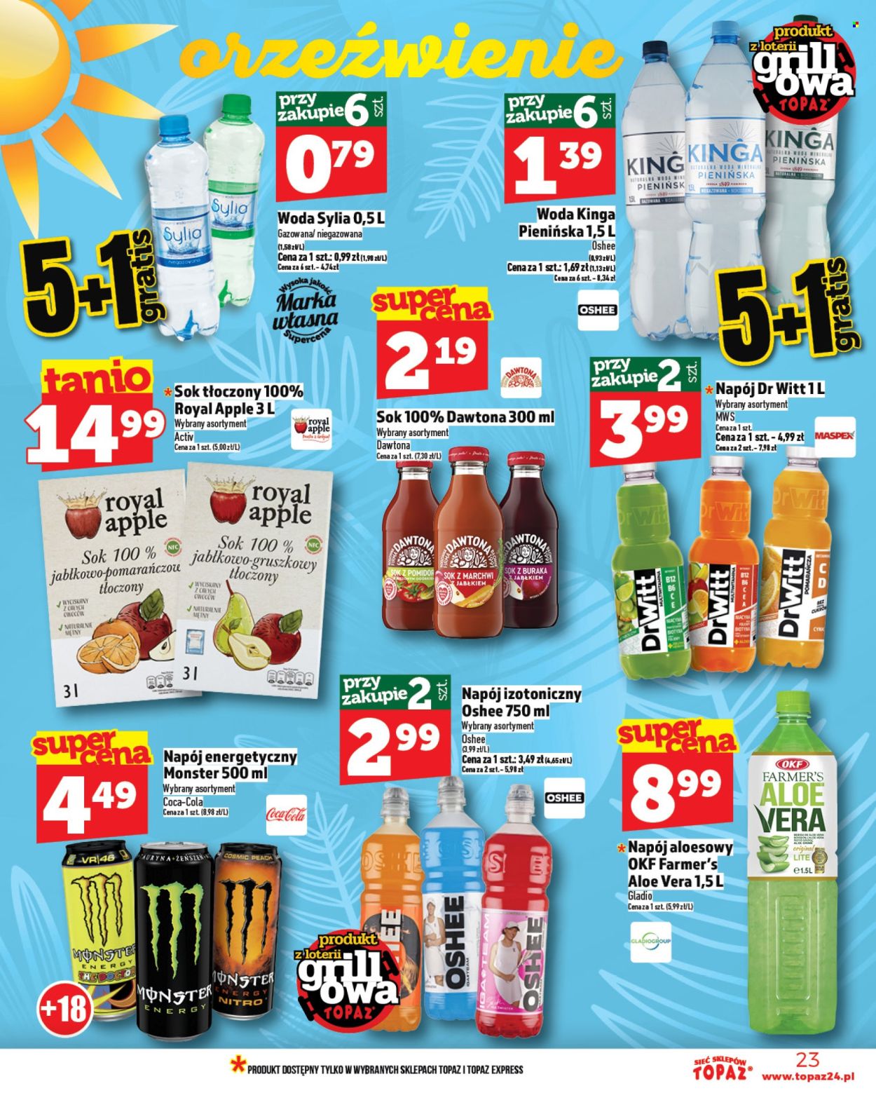 Gazetka Topaz - 5.06.2025 - 11.06.2025. Strona 23