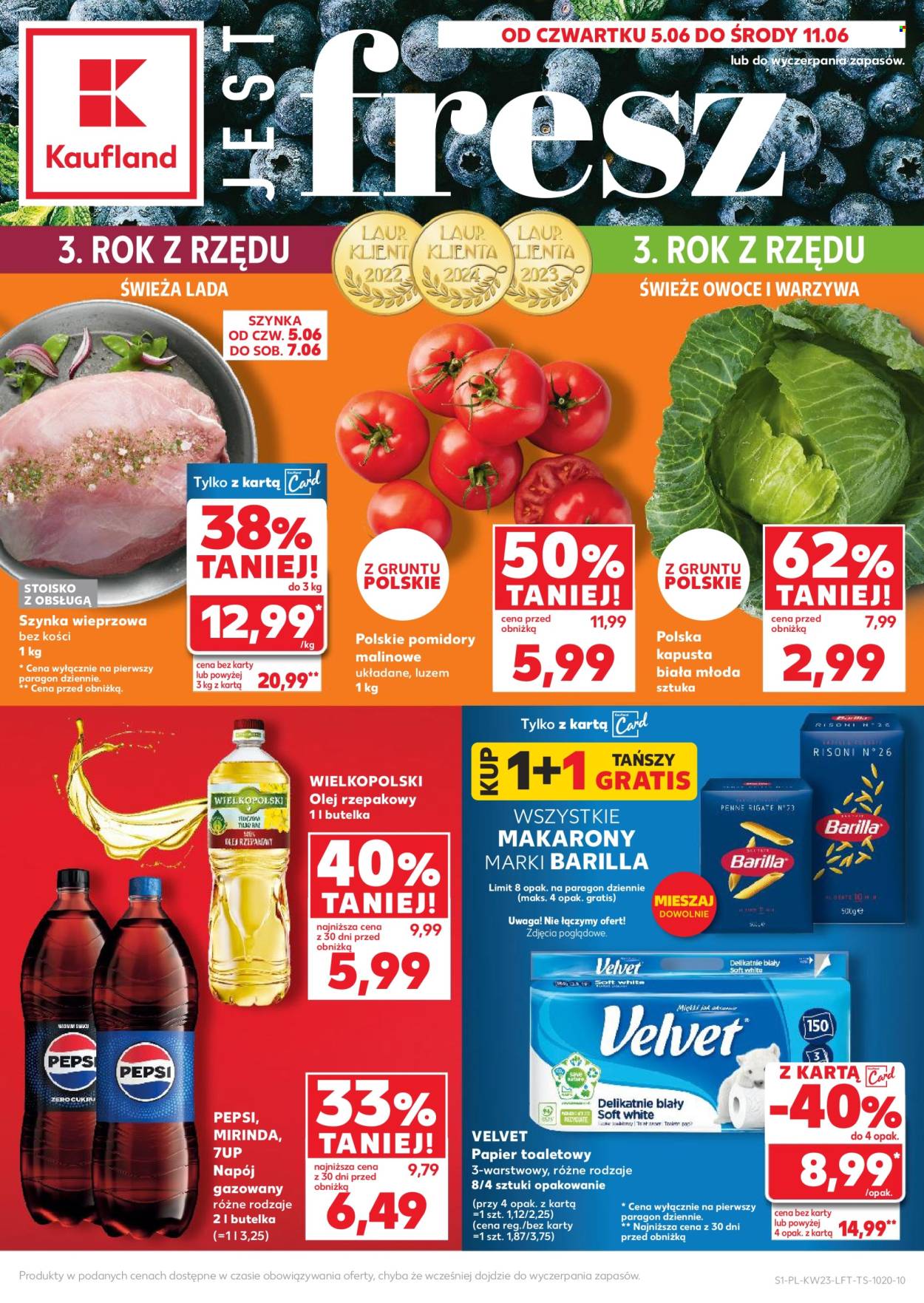 Gazetka Kaufland - 5.06.2025 - 11.06.2025. Strona 1