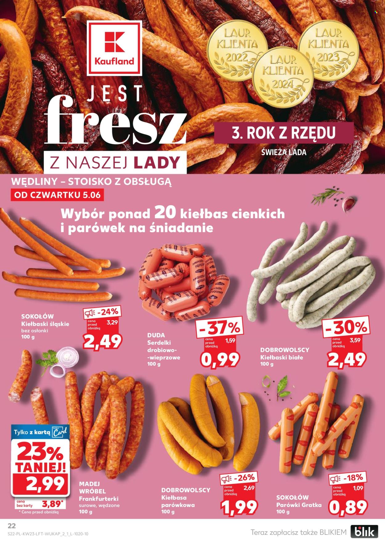 Gazetka Kaufland - 5.06.2025 - 11.06.2025. Strona 22