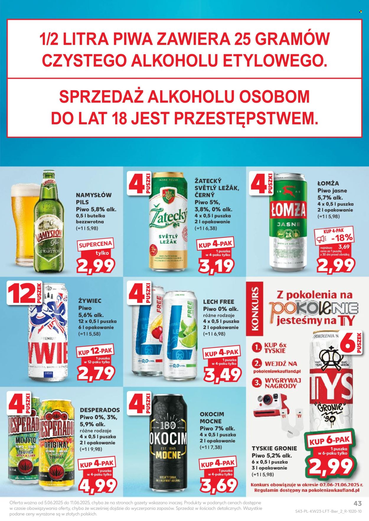 Gazetka Kaufland - 5.06.2025 - 11.06.2025. Strona 43