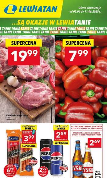 Gazetka Lewiatan - 5.06.2025 - 11.06.2025.