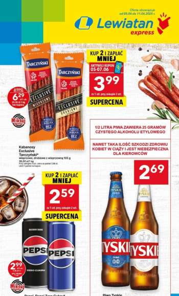 Gazetka Lewiatan - 5.06.2025 - 11.06.2025.
