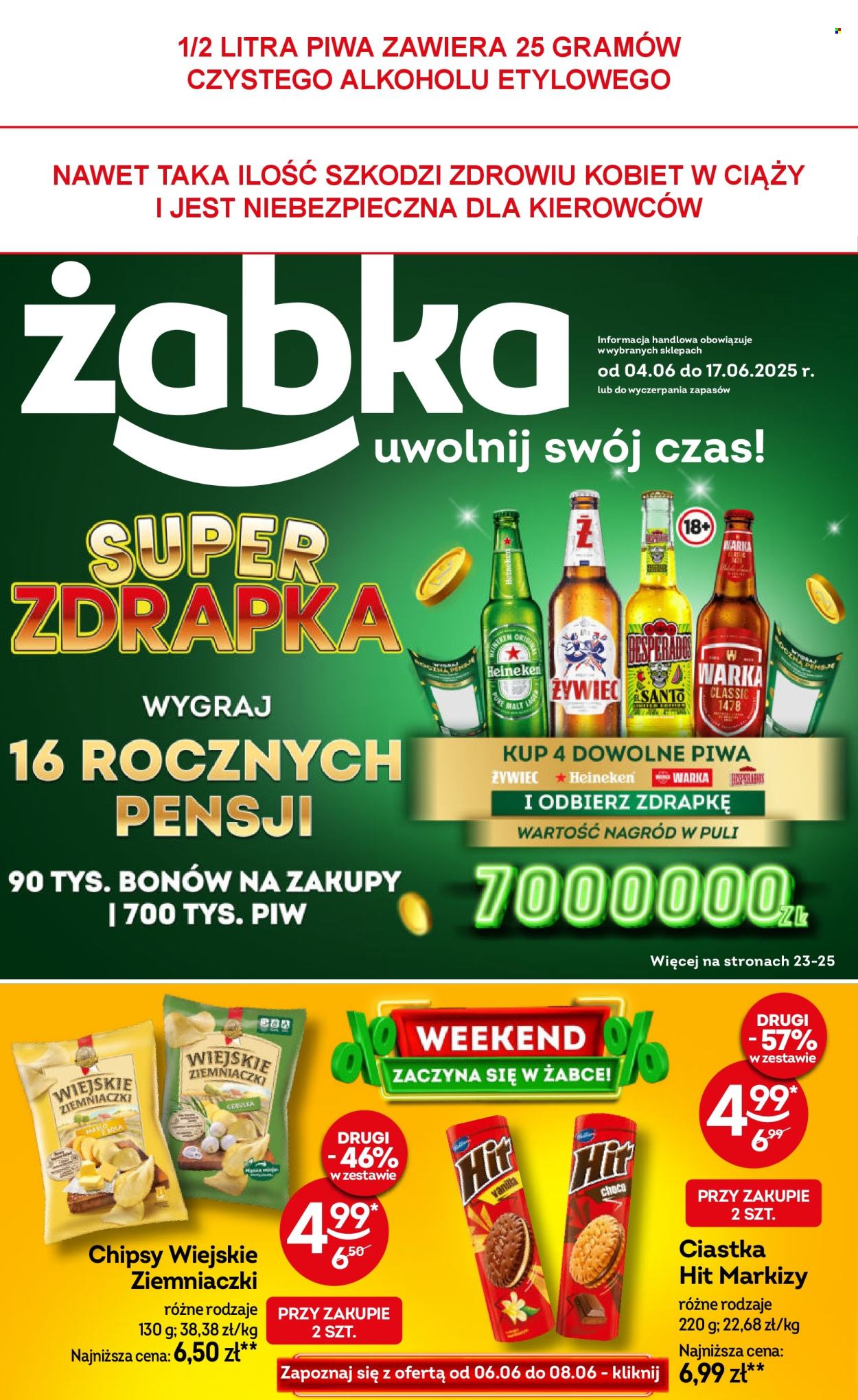 Gazetka Żabka - 4.06.2025 - 17.06.2025. Strona 1