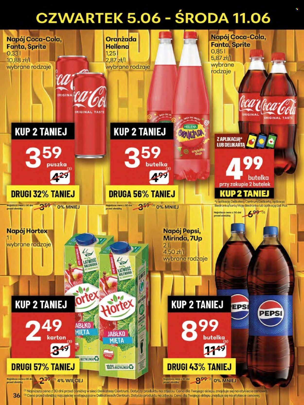 Gazetka Delikatesy Centrum - 5.06.2025 - 11.06.2025. Strona 36