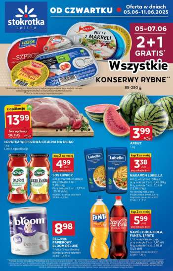 Gazetka Stokrotka Optima - 5.06.2025 - 11.06.2025.