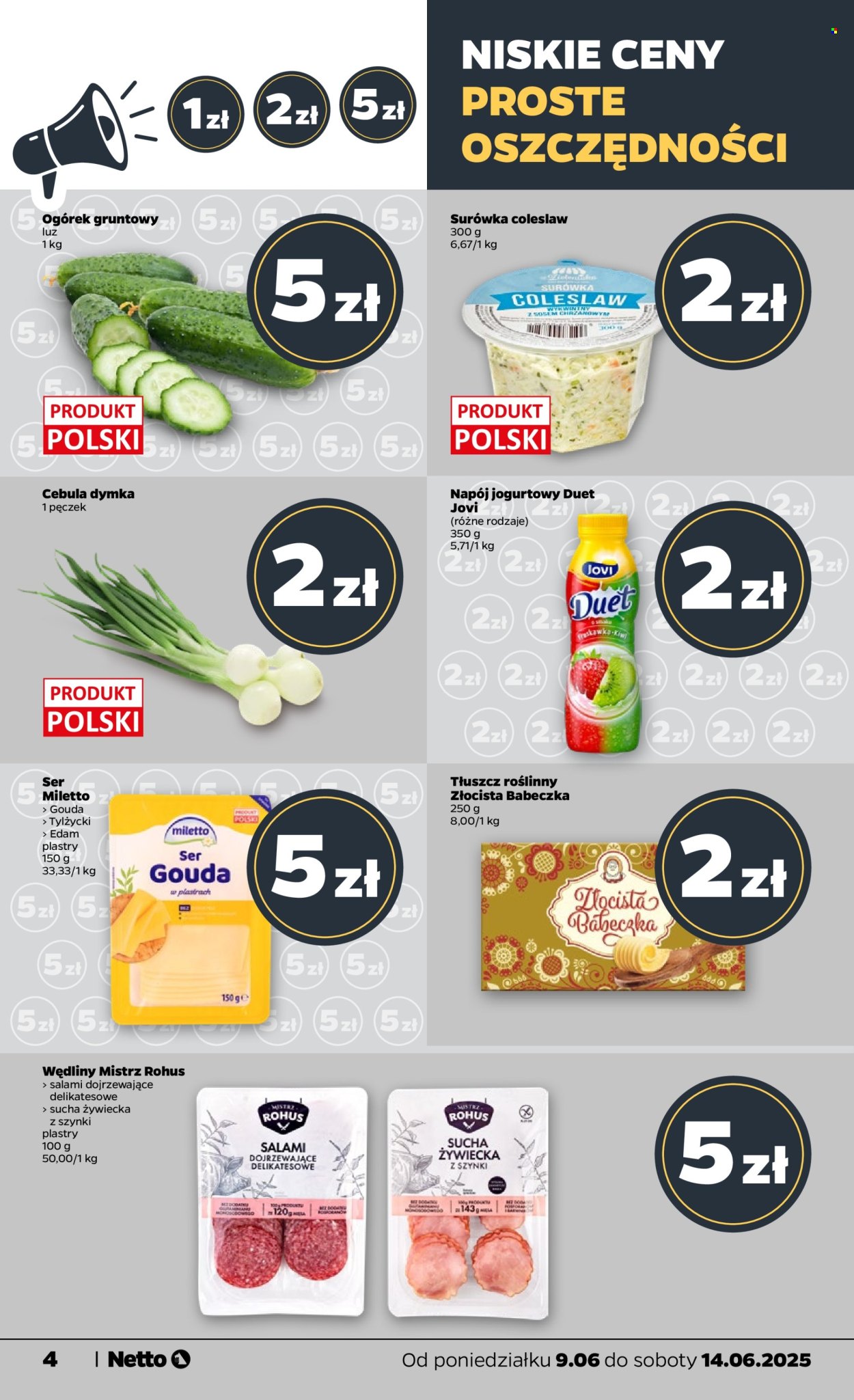 Gazetka Netto - 9.06.2025 - 14.06.2025. Strona 4