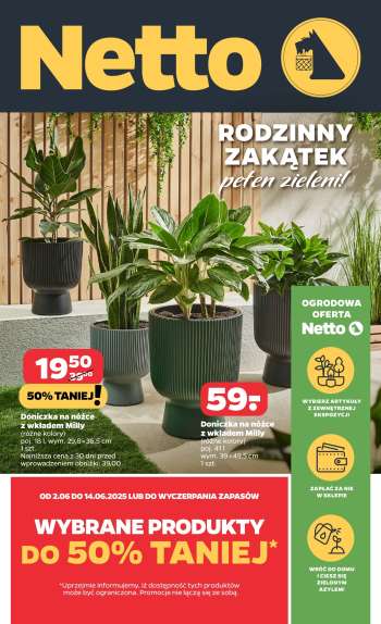 Gazetka Netto - 2.06.2025 - 14.06.2025.