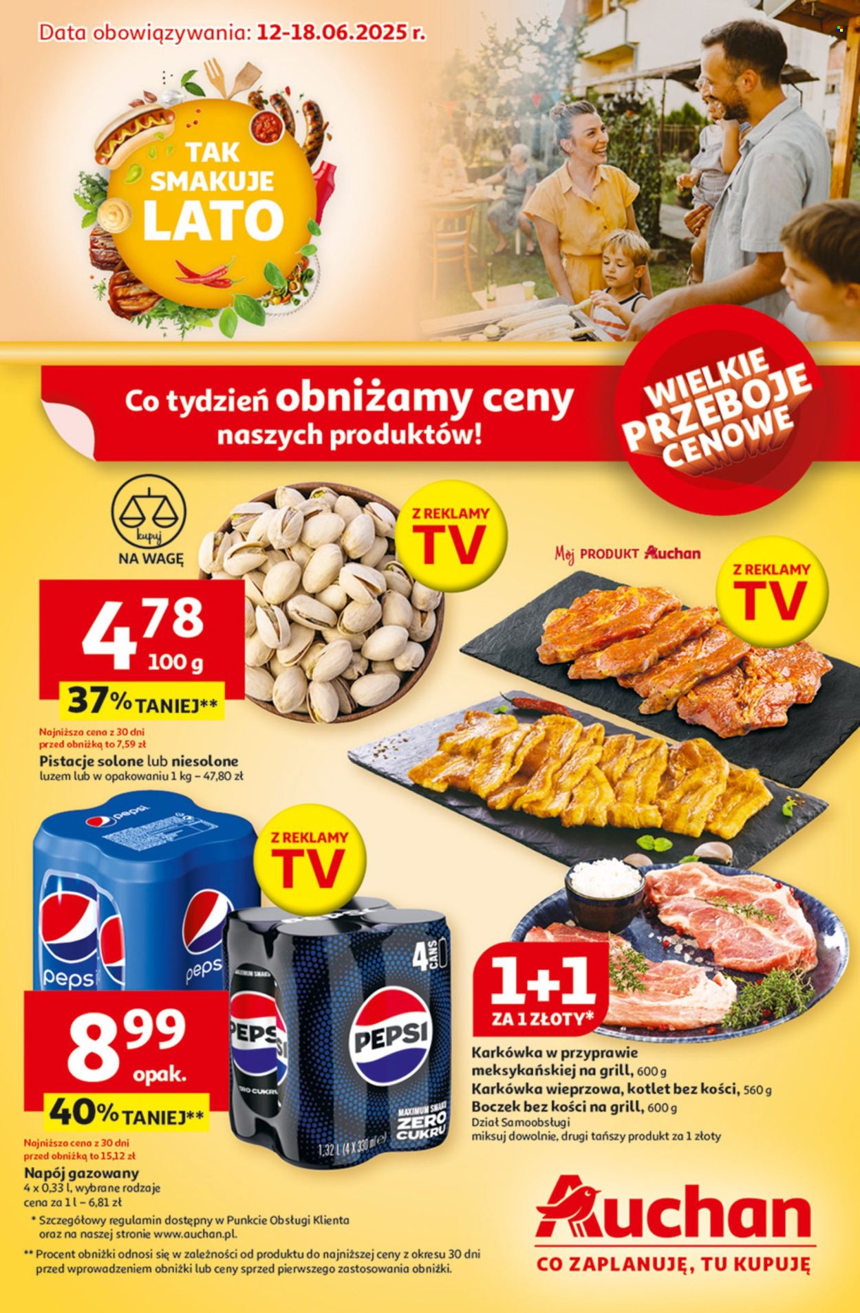 Gazetka Auchan - 12.06.2025 - 18.06.2025. Strona 1