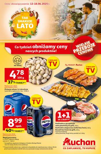 Gazetka Auchan - 12.06.2025 - 18.06.2025.