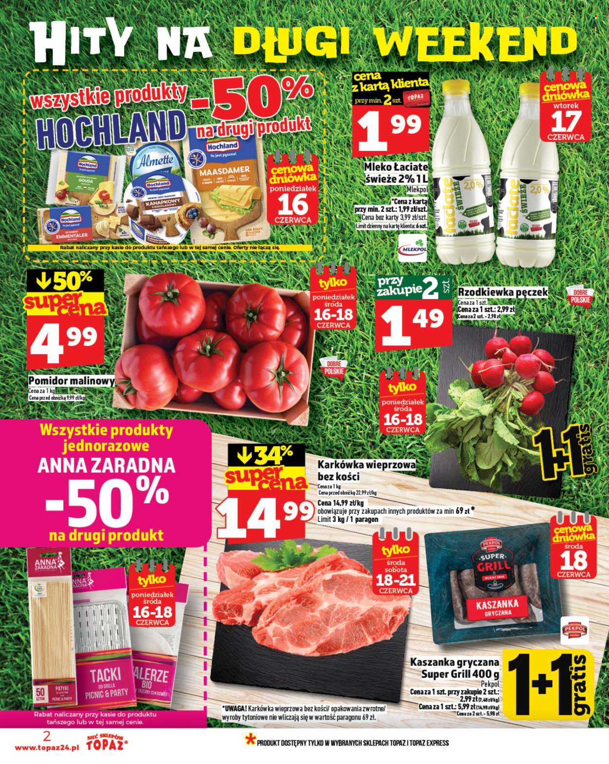 Gazetka Topaz - 12.06.2025 - 18.06.2025. Strona 2