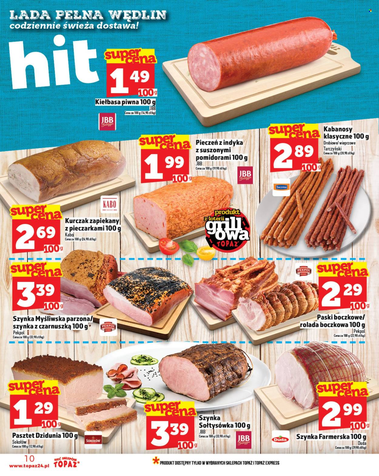 Gazetka Topaz - 12.06.2025 - 18.06.2025. Strona 10