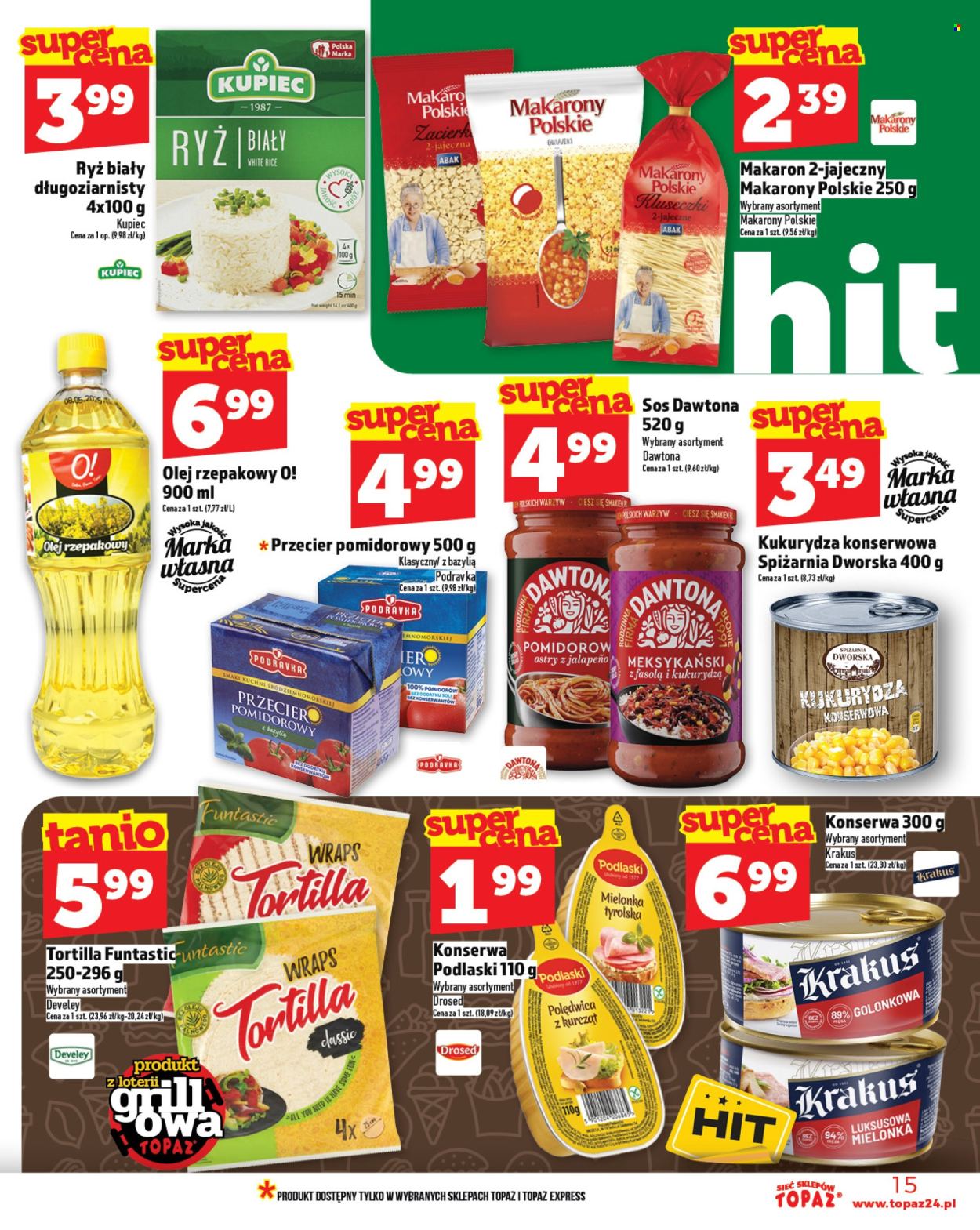 Gazetka Topaz - 12.06.2025 - 18.06.2025. Strona 15