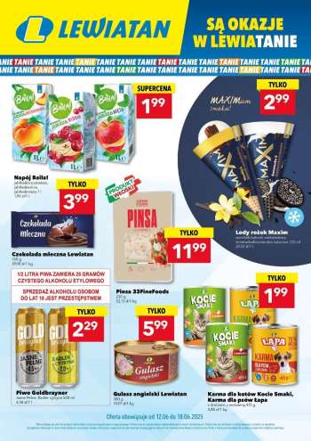 Gazetka Lewiatan - 12.06.2025 - 18.06.2025.