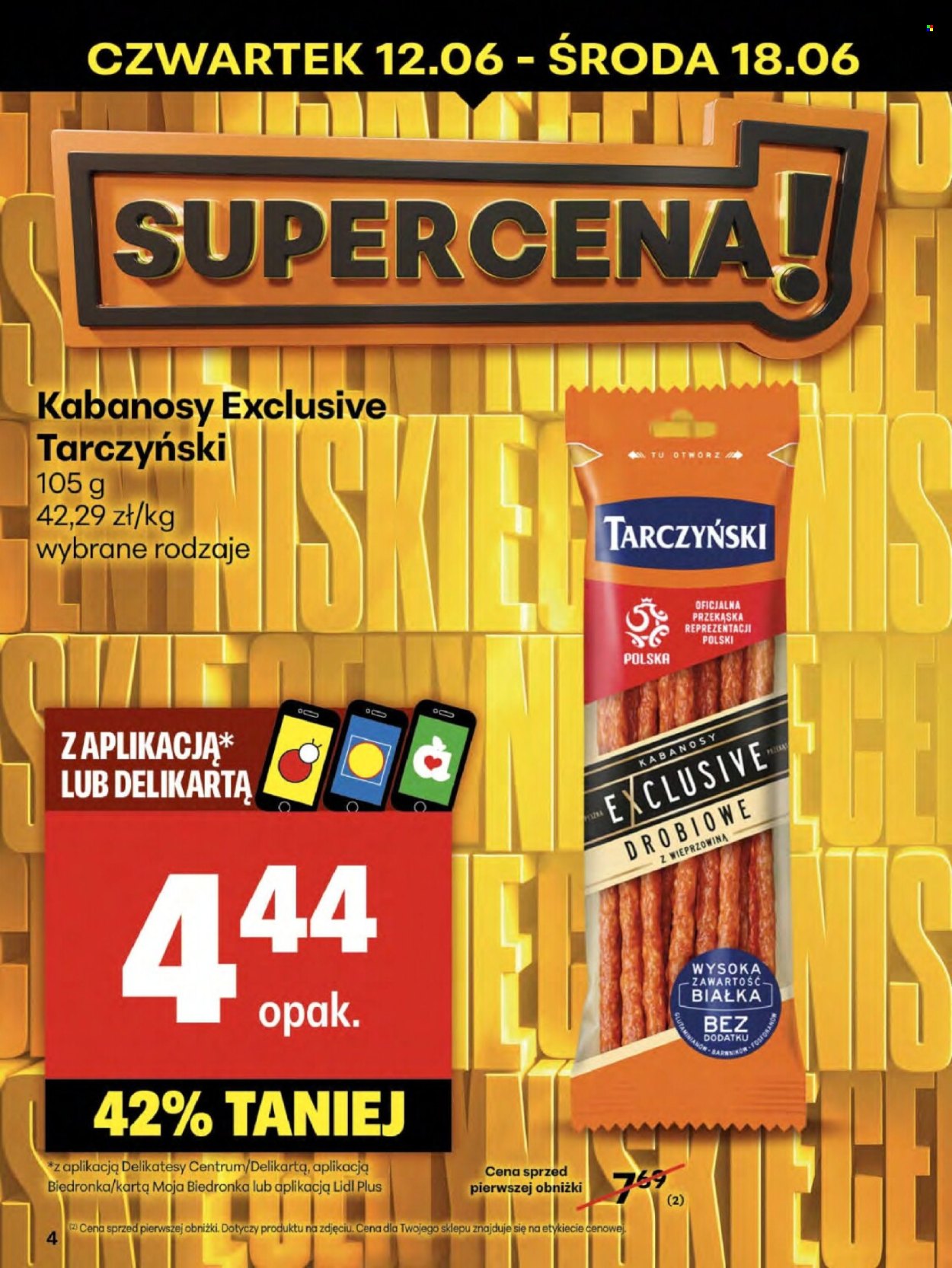Gazetka Delikatesy Centrum - 12.06.2025 - 18.06.2025. Strona 4