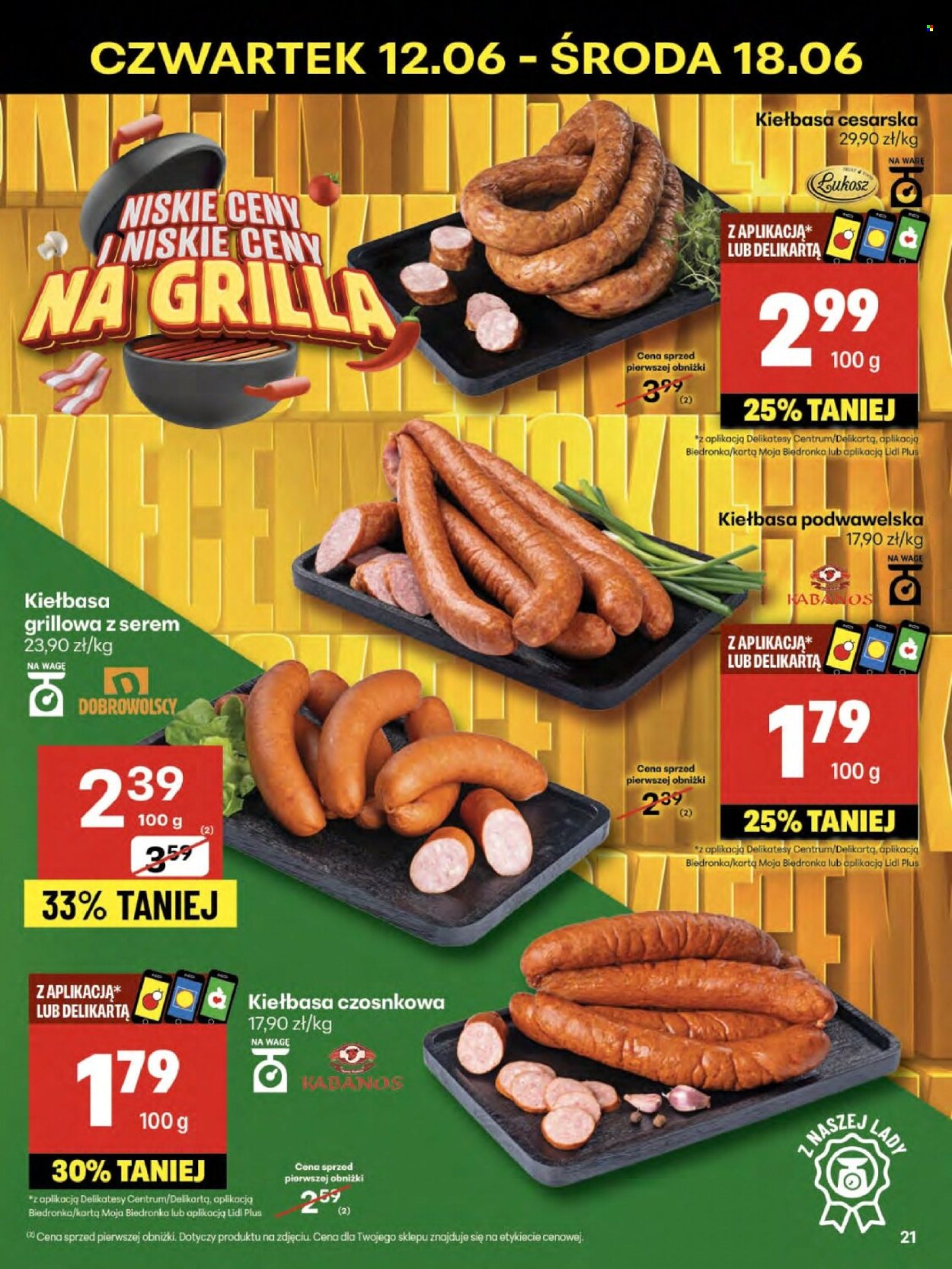 Gazetka Delikatesy Centrum - 12.06.2025 - 18.06.2025. Strona 21