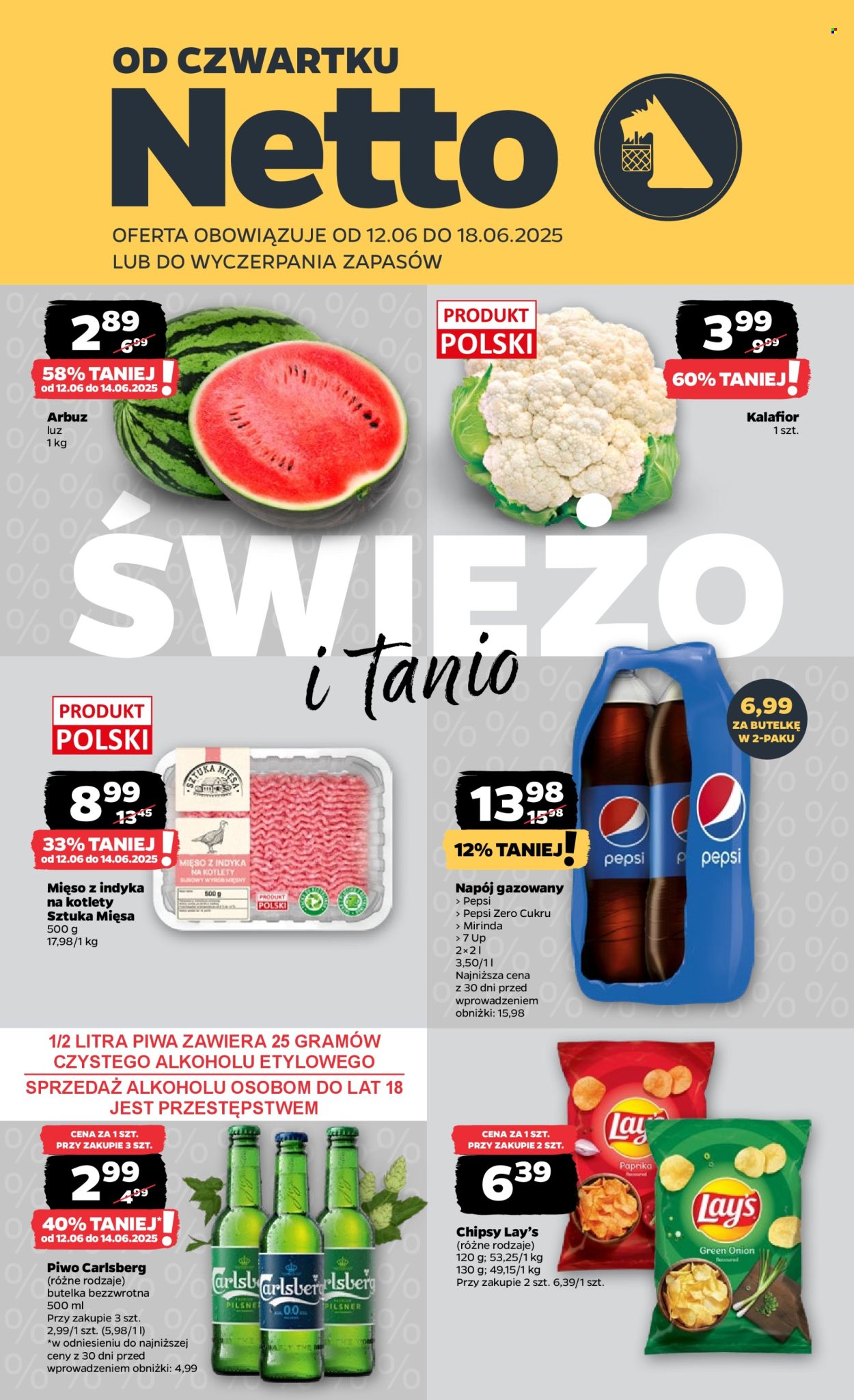 Gazetka Netto - 12.06.2025 - 18.06.2025. Strona 1