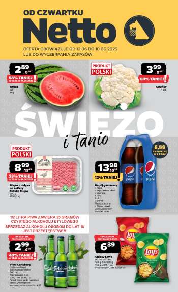 Gazetka Netto - 12.06.2025 - 18.06.2025.