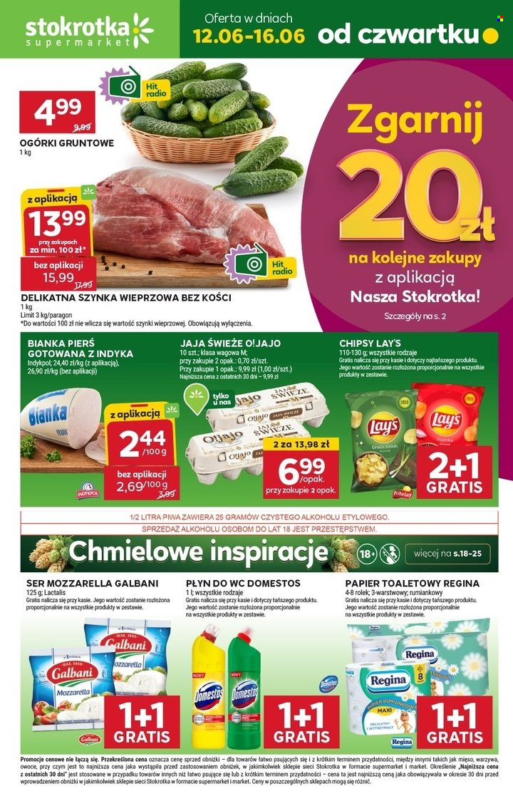 Gazetka Stokrotka Supermarket - 12.06.2025 - 16.06.2025. Strona 1