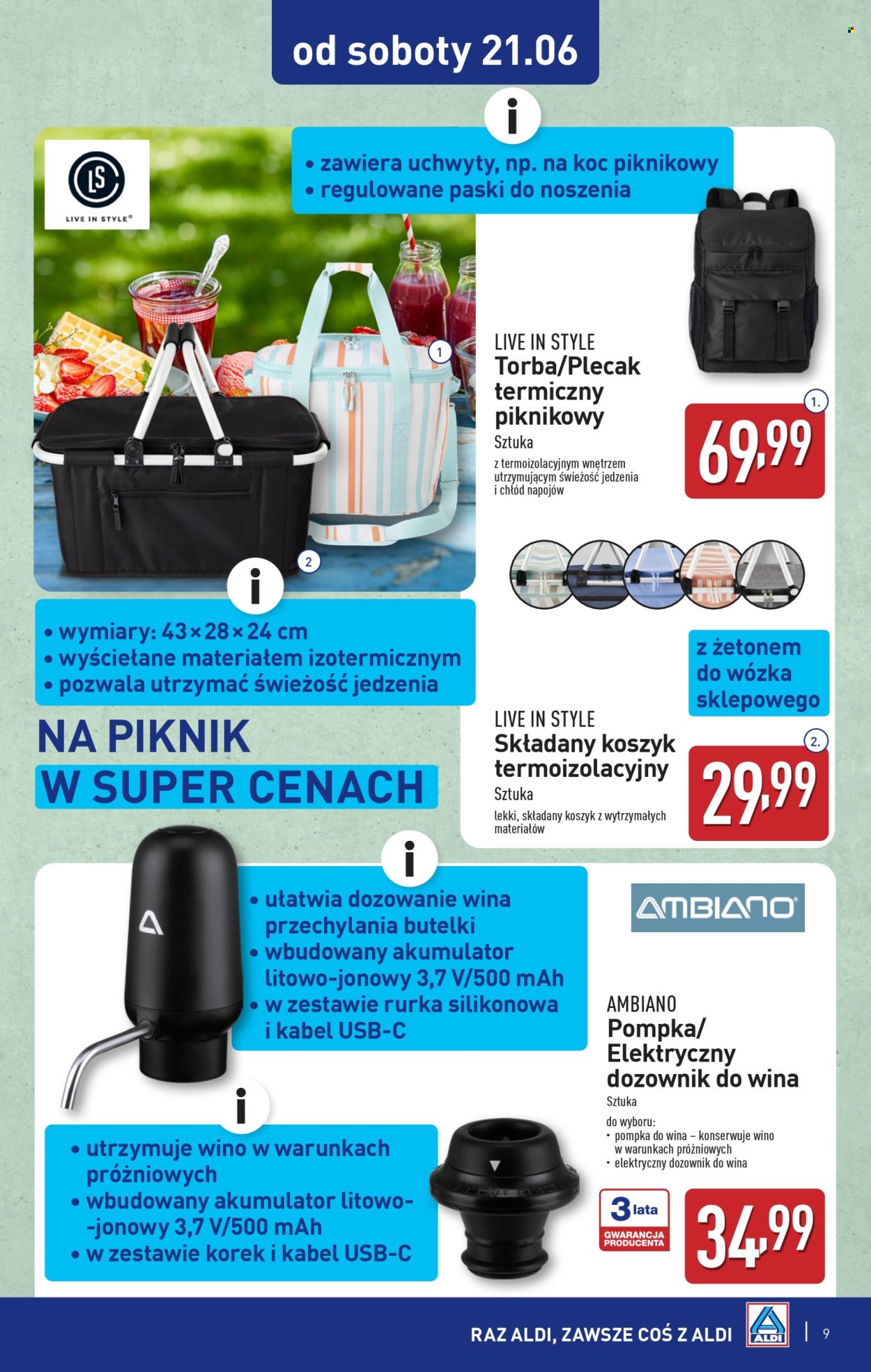 Gazetka ALDI - 18.06.2025 - 21.06.2025. Strona 9