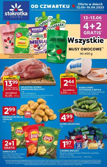 Gazetka Stokrotka Optima - 12.06.2025 - 16.06.2025.