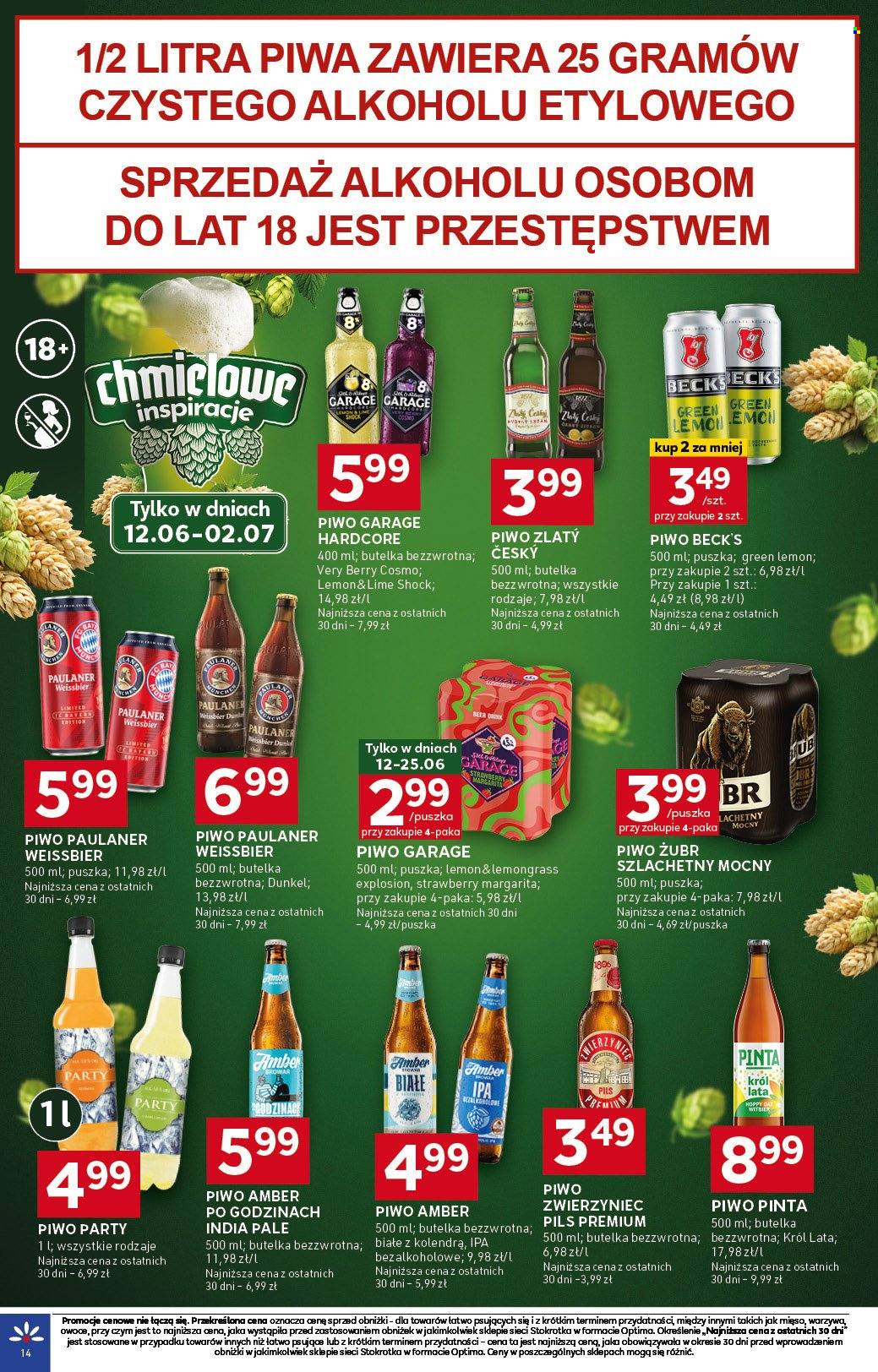 Gazetka Stokrotka Optima - 12.06.2025 - 16.06.2025. Strona 14