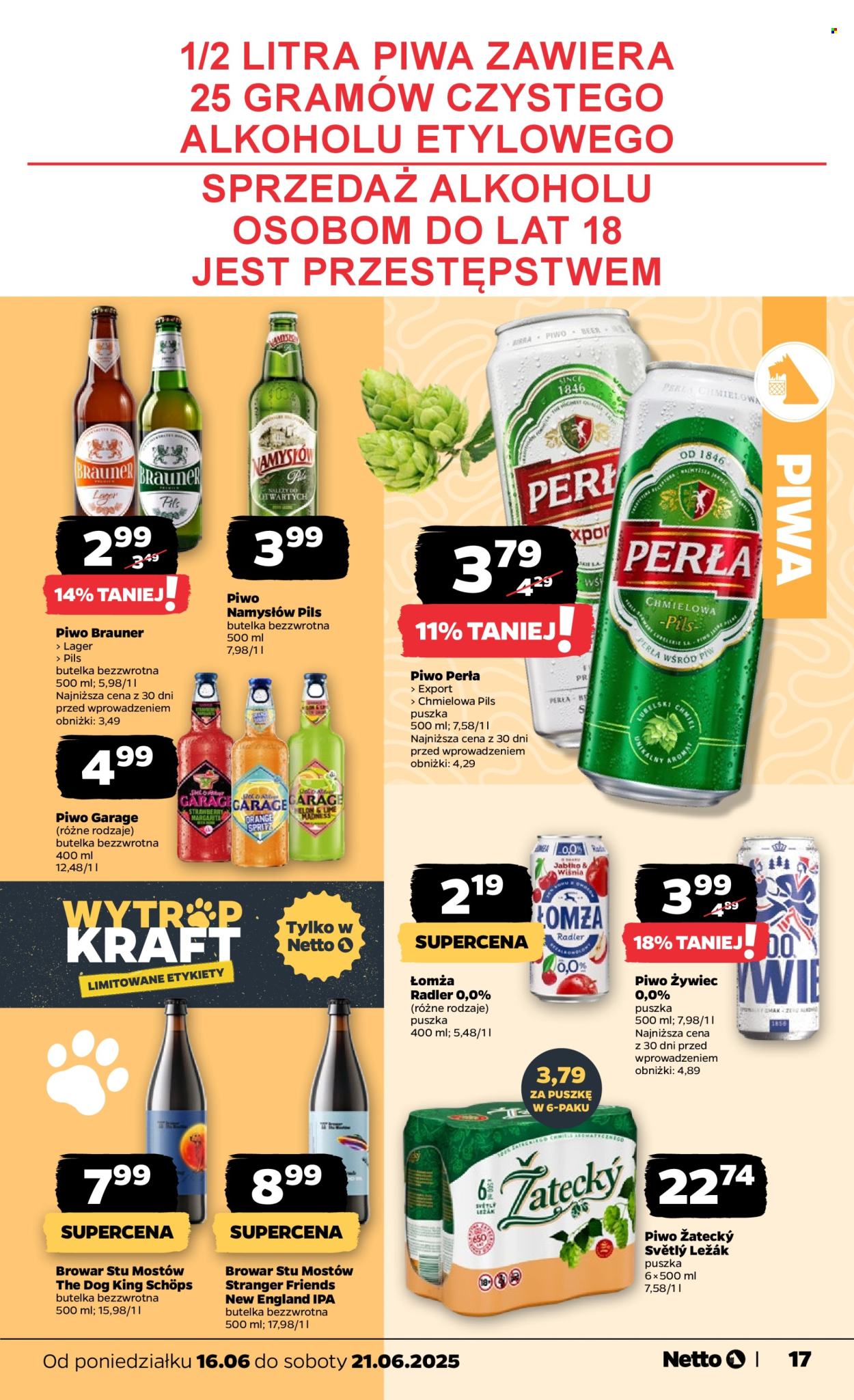 Gazetka Netto - 16.06.2025 - 21.06.2025. Strona 17