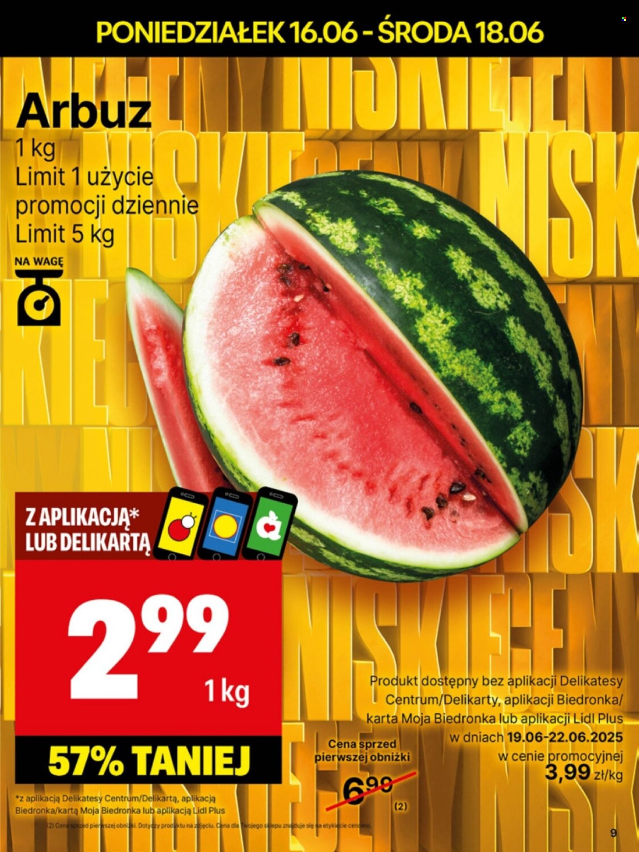Gazetka Delikatesy Centrum - 16.06.2025 - 22.06.2025. Strona 9