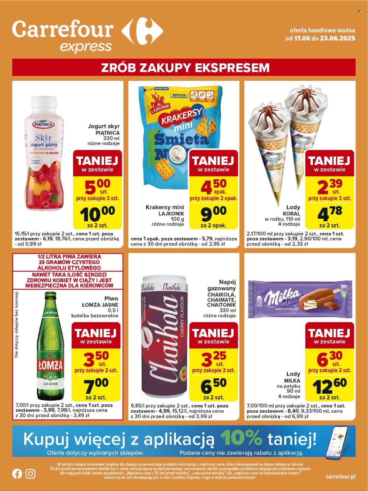 Gazetka Carrefour Express - 17.06.2025 - 23.06.2025. Strona 1