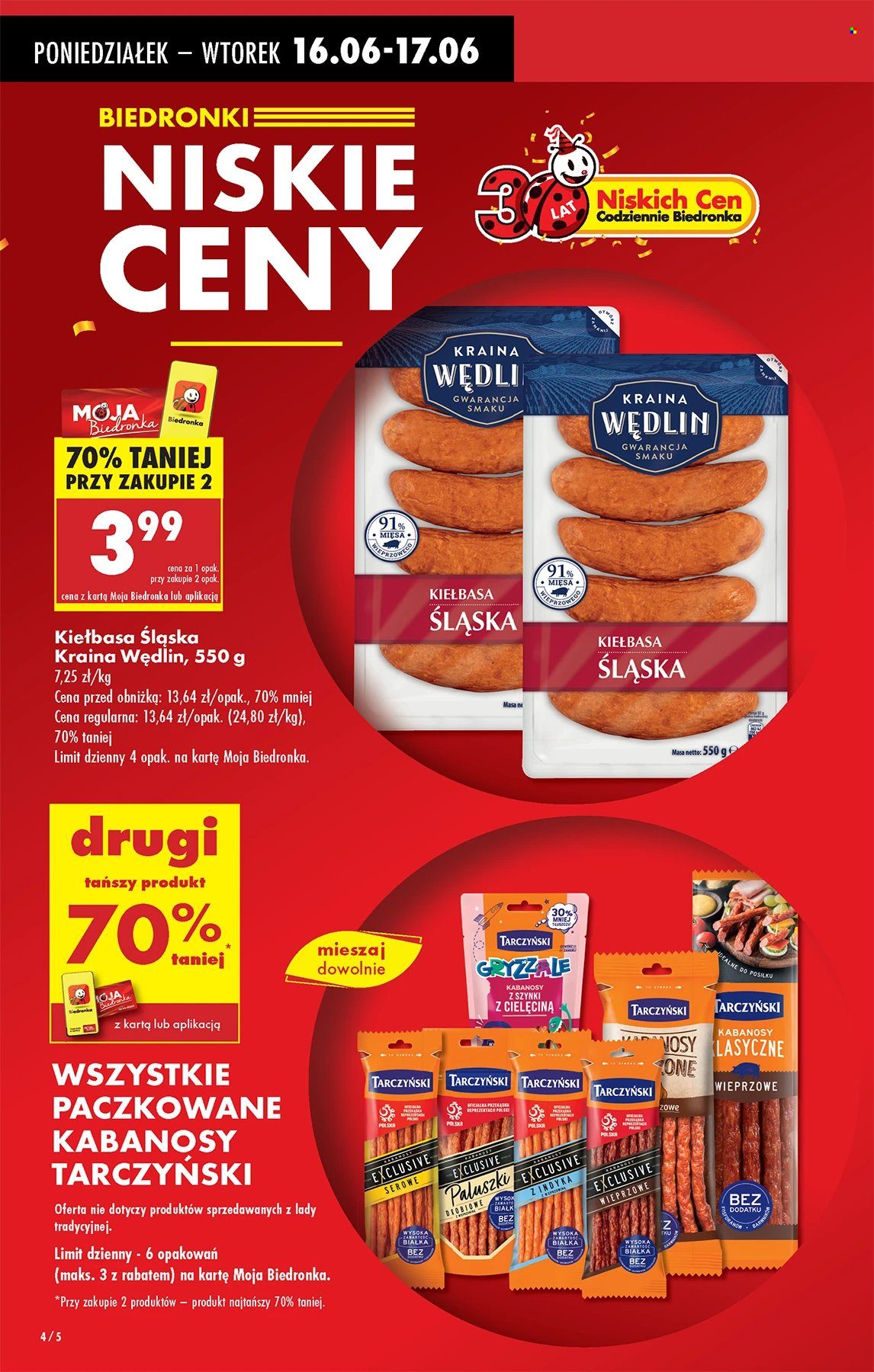 Gazetka Biedronka - 16.06.2025 - 21.06.2025. Strona 4