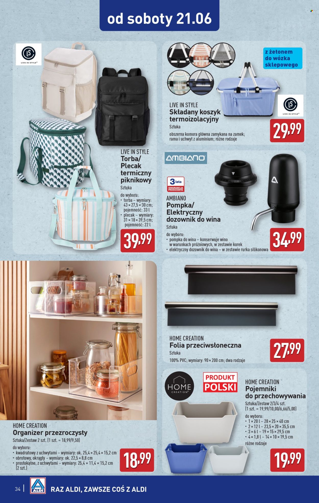 Gazetka ALDI - 16.06.2025 - 21.06.2025. Strona 34