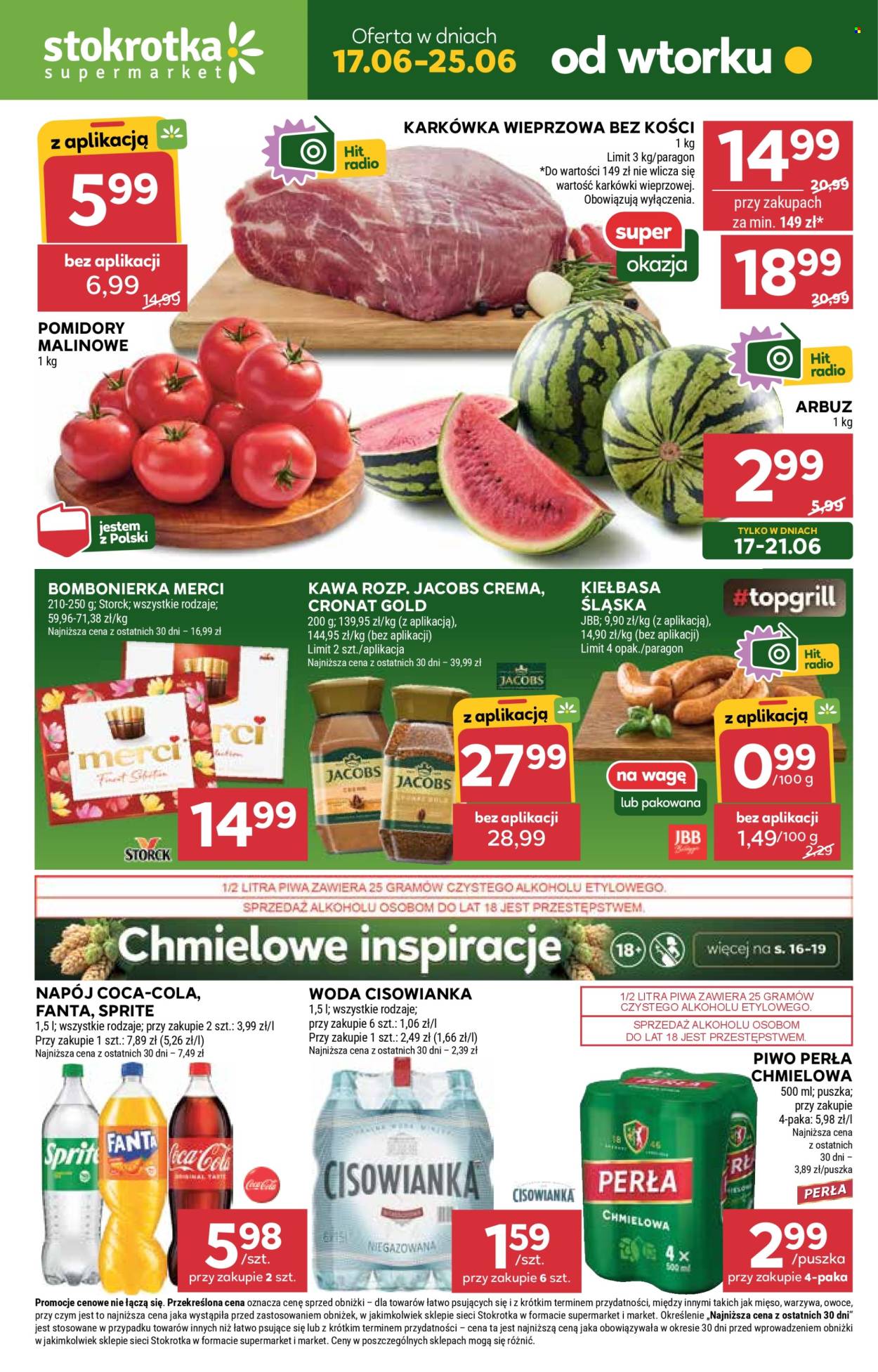 Gazetka Stokrotka Supermarket - 17.06.2025 - 25.06.2025. Strona 1