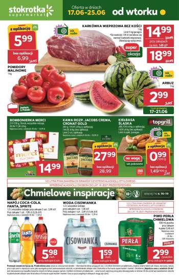 Gazetka Stokrotka Supermarket - 17.06.2025 - 25.06.2025.