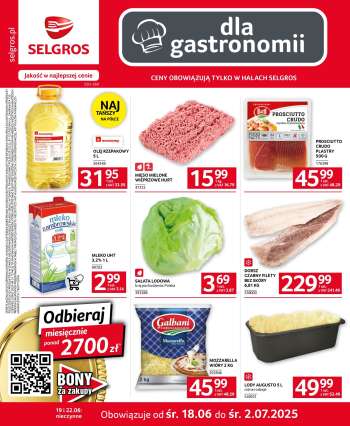 Gazetka Selgros - 18.06.2025 - 2.07.2025.