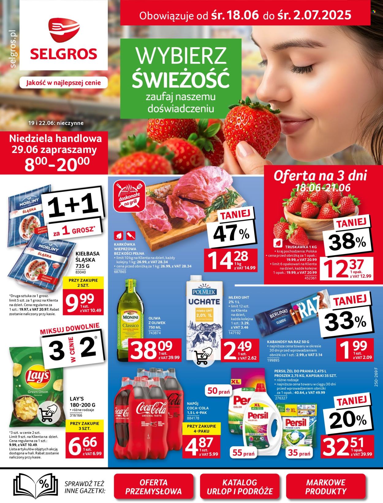 Gazetka Selgros - 18.06.2025 - 2.07.2025. Strona 1