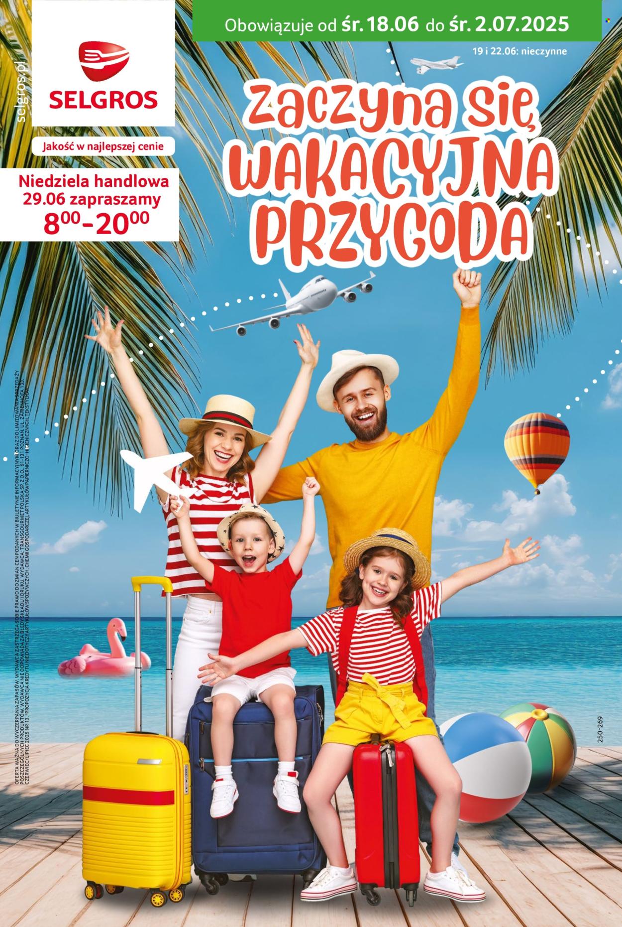 Gazetka Selgros - 18.06.2025 - 2.07.2025. Strona 1