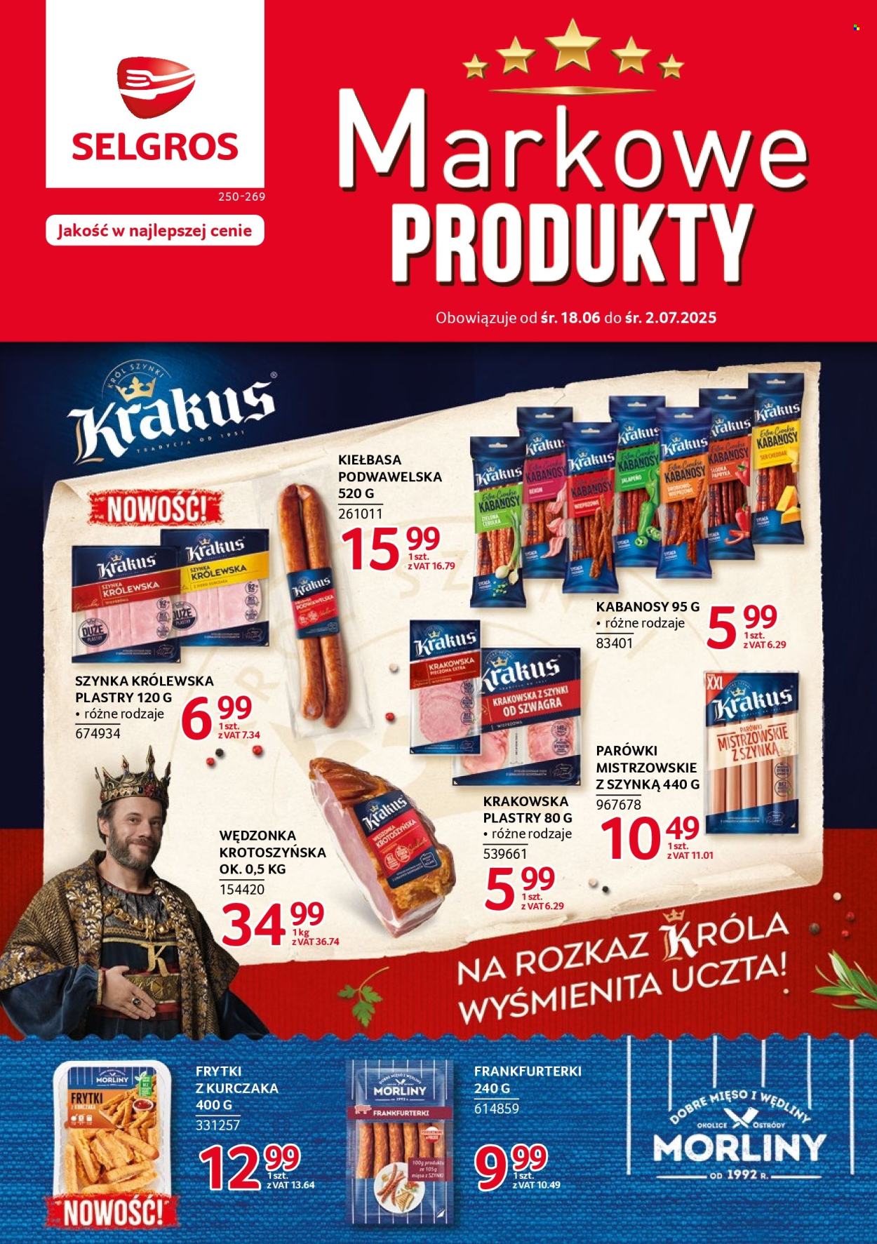 Gazetka Selgros - 18.06.2025 - 2.07.2025. Strona 1