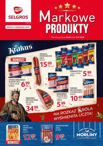 Gazetka Selgros - 18.06.2025 - 2.07.2025.