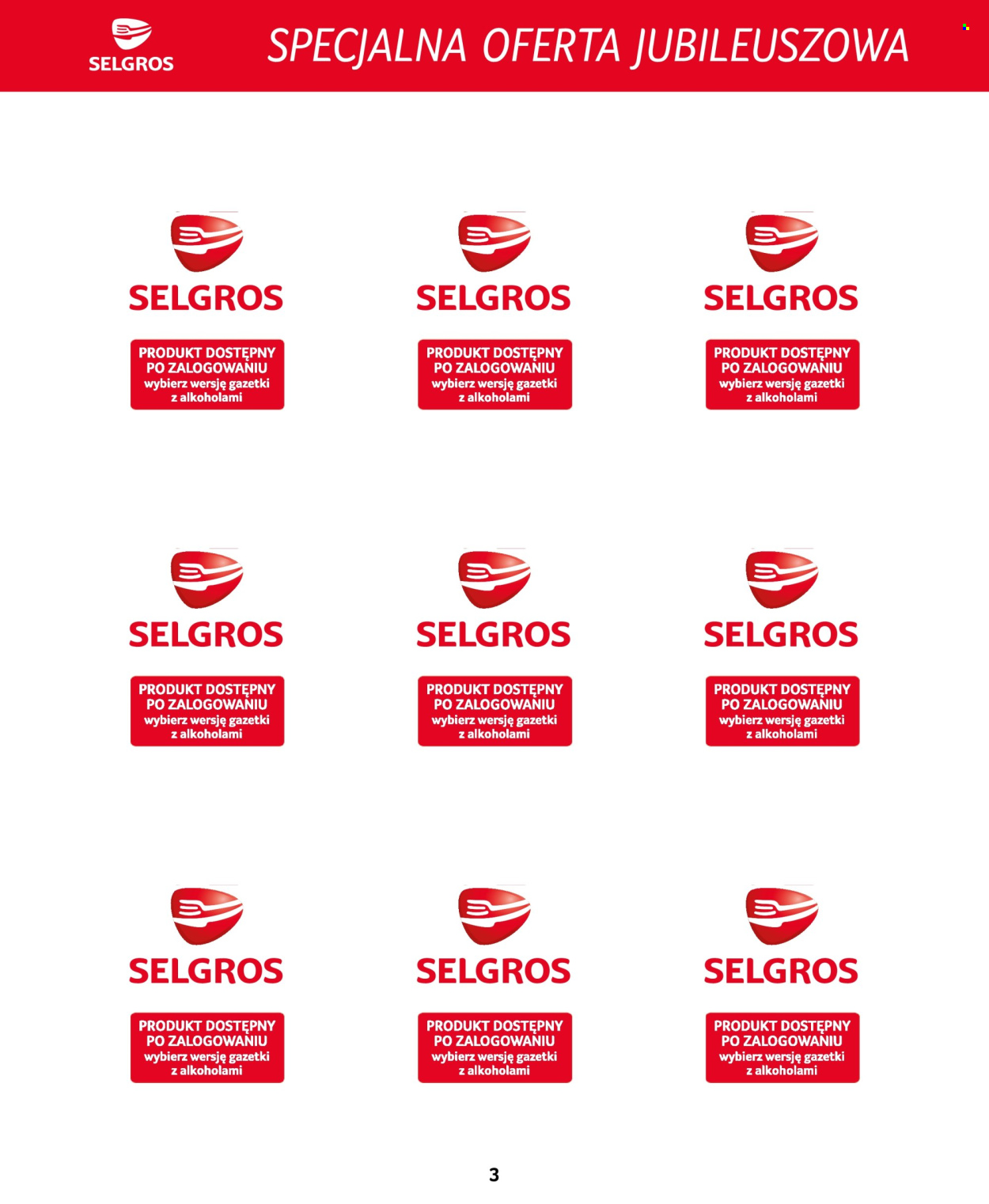 Gazetka Selgros - 18.06.2025 - 2.07.2025. Strona 3