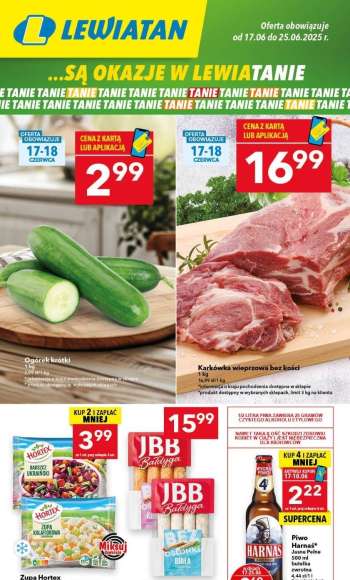 Gazetka Lewiatan - 17.06.2025 - 25.06.2025.