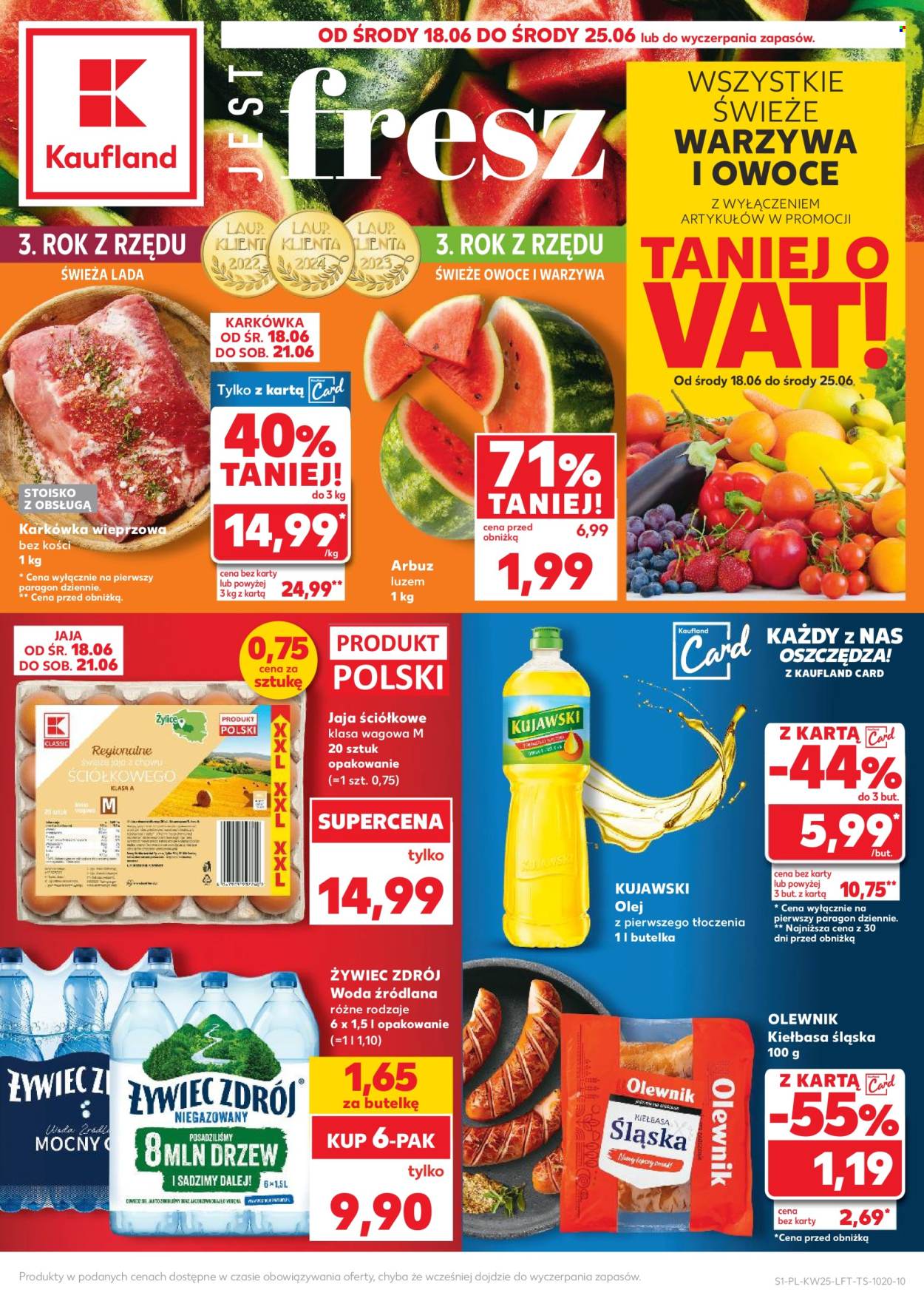 Gazetka Kaufland - 18.06.2025 - 25.06.2025. Strona 1