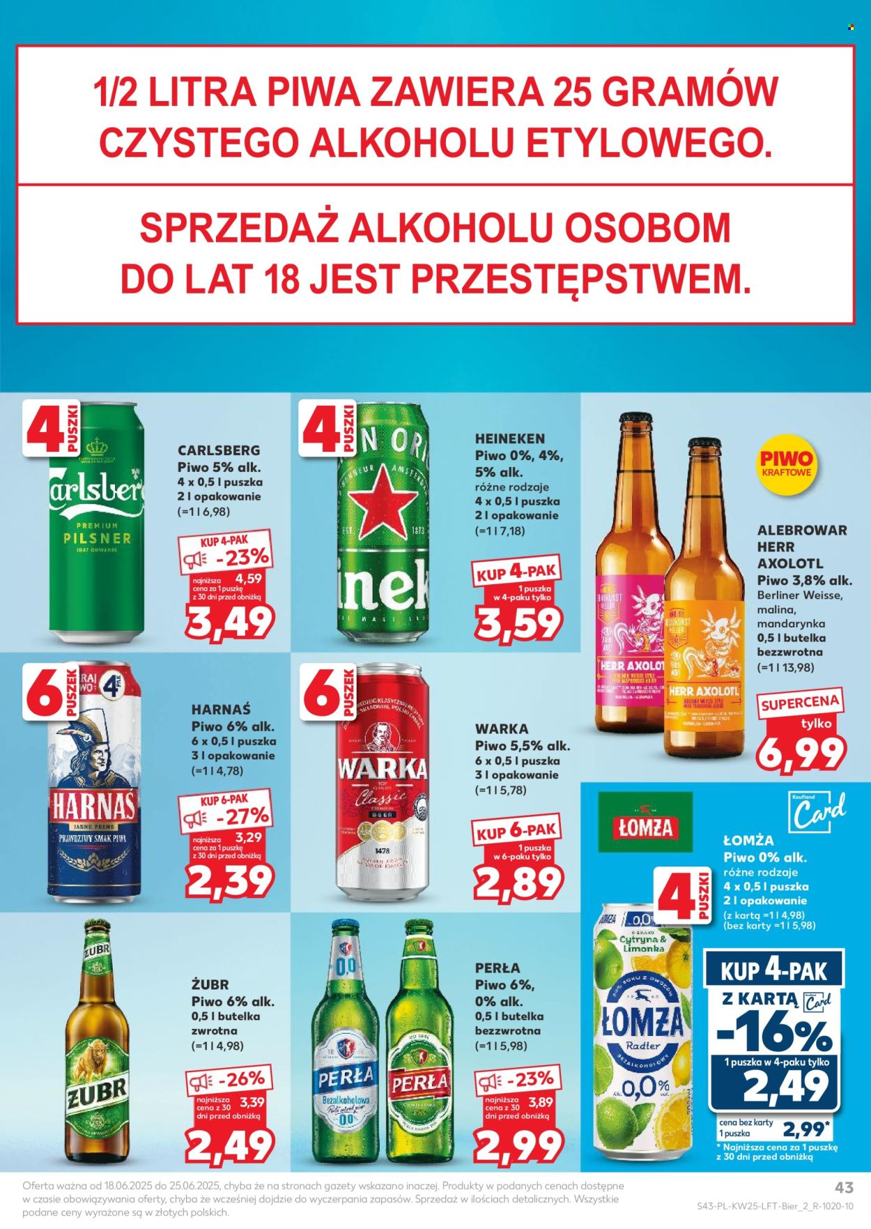 Gazetka Kaufland - 18.06.2025 - 25.06.2025. Strona 43