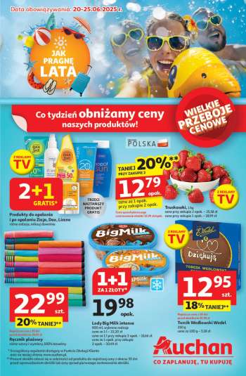 Gazetka Auchan - 20.06.2025 - 25.06.2025.