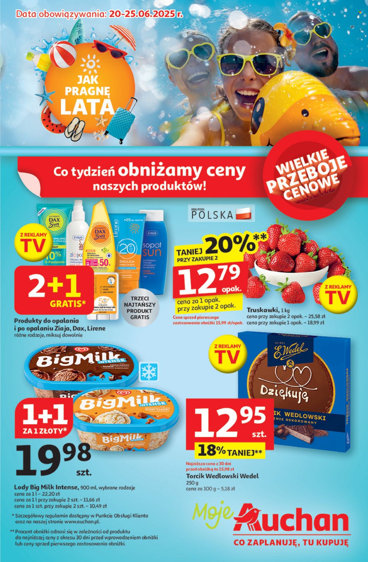 Gazetka Auchan - 20.06.2025 - 25.06.2025. Strona 1