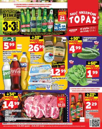 Gazetka Topaz - 20.06.2025 - 25.06.2025.