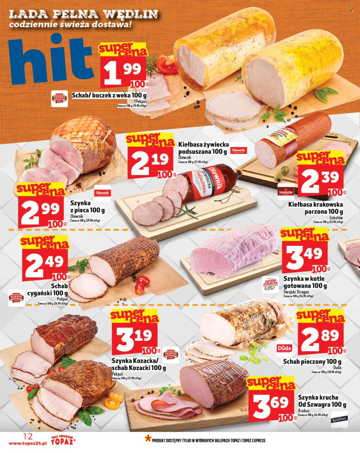 Gazetka Topaz - 20.06.2025 - 25.06.2025. Strona 12