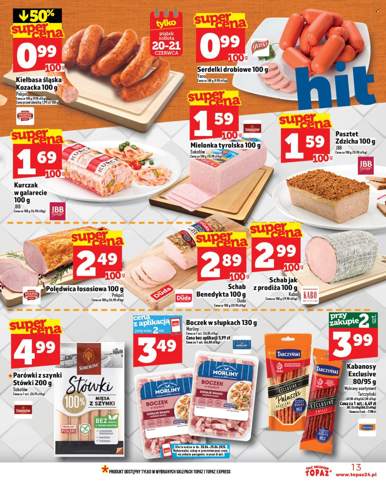 Gazetka Topaz - 20.06.2025 - 25.06.2025. Strona 13