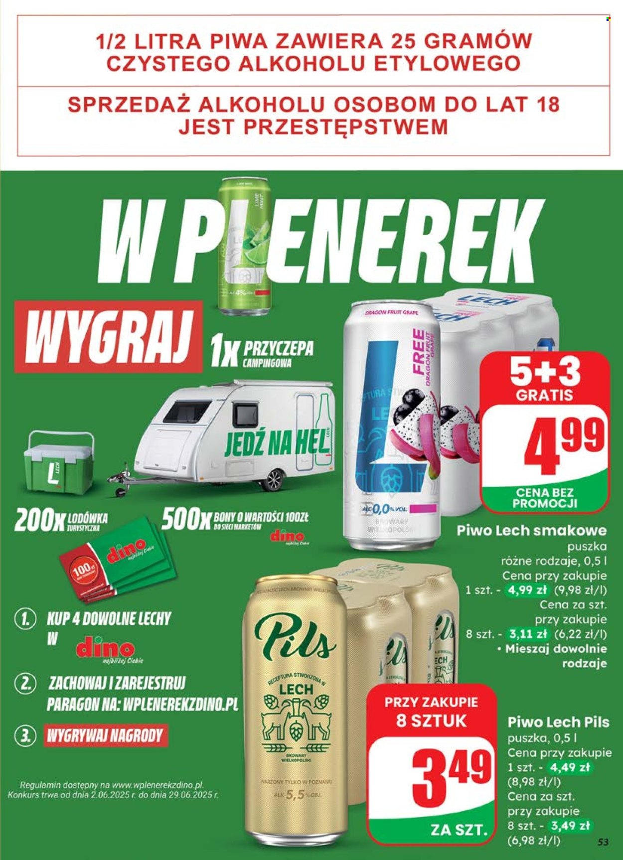 Gazetka Dino - 18.06.2025 - 24.06.2025. Strona 53