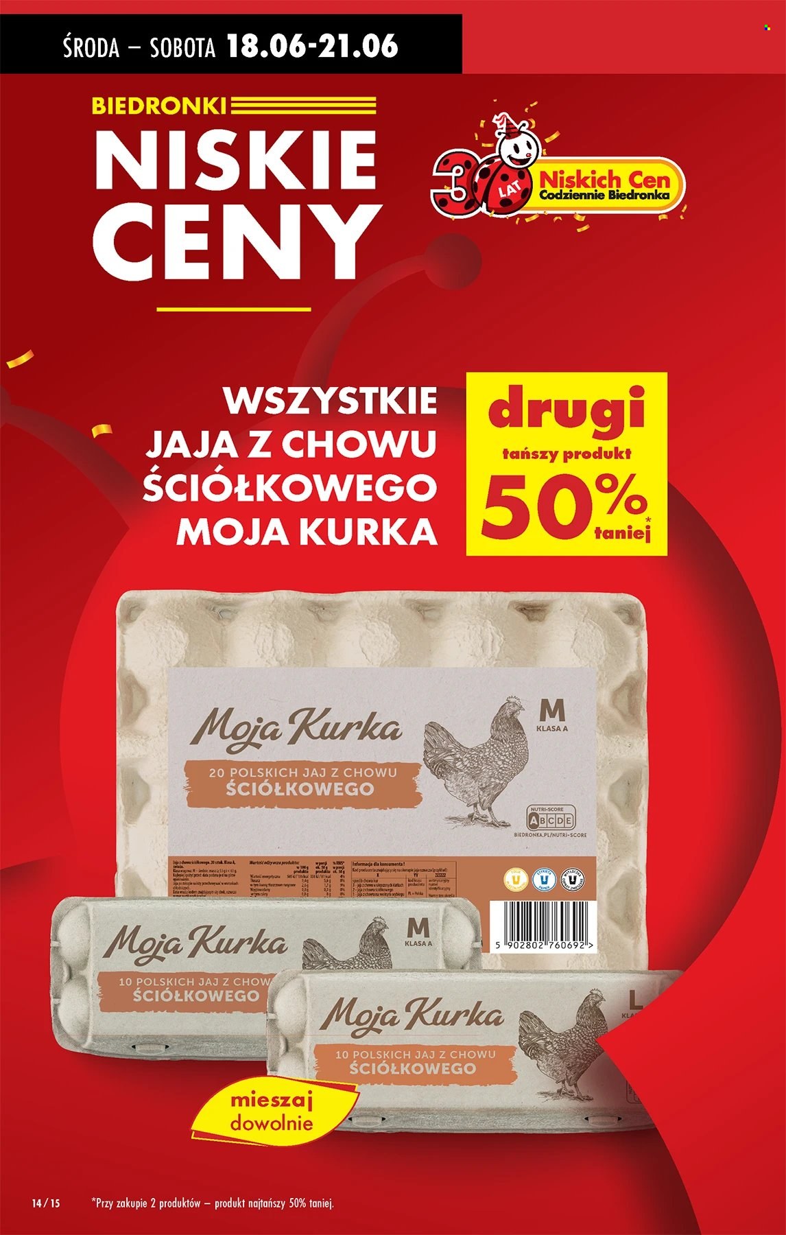Gazetka Biedronka - 18.06.2025 - 25.06.2025. Strona 14