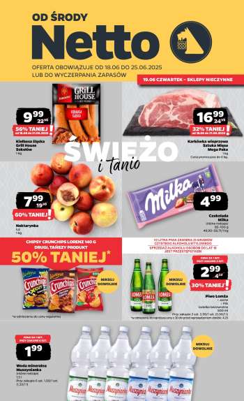 Gazetka Netto - 18.06.2025 - 25.06.2025.