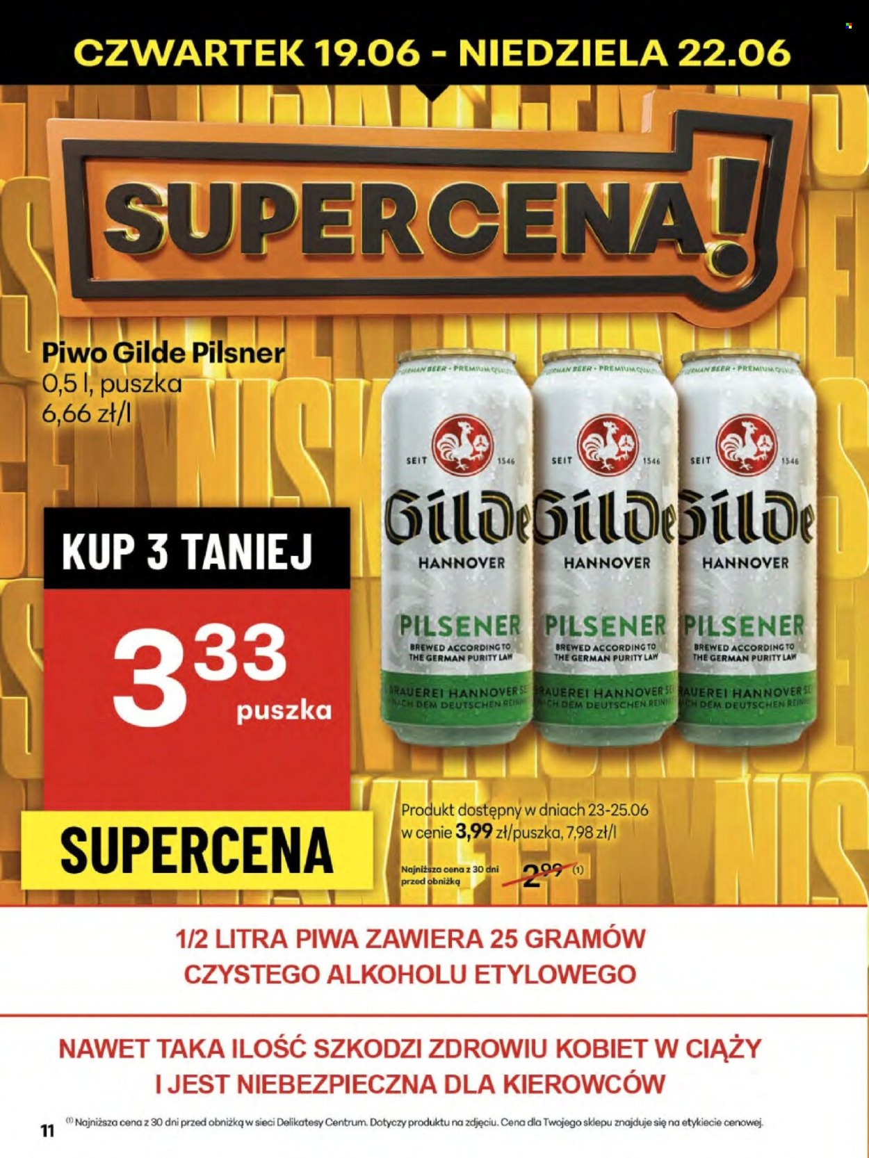 Gazetka Delikatesy Centrum - 19.06.2025 - 25.06.2025. Strona 11